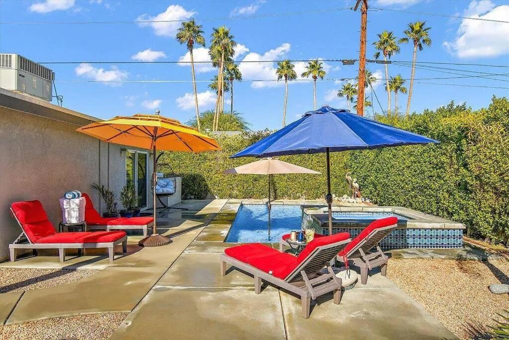 Gorgeous Landscape 3 Bed Home Spacious Home Palm Springs Exterior photo